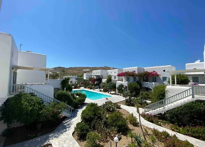 Mykonian Style Pool House 1 W Night Security Guard Appartamento Ornos (Mykonos)