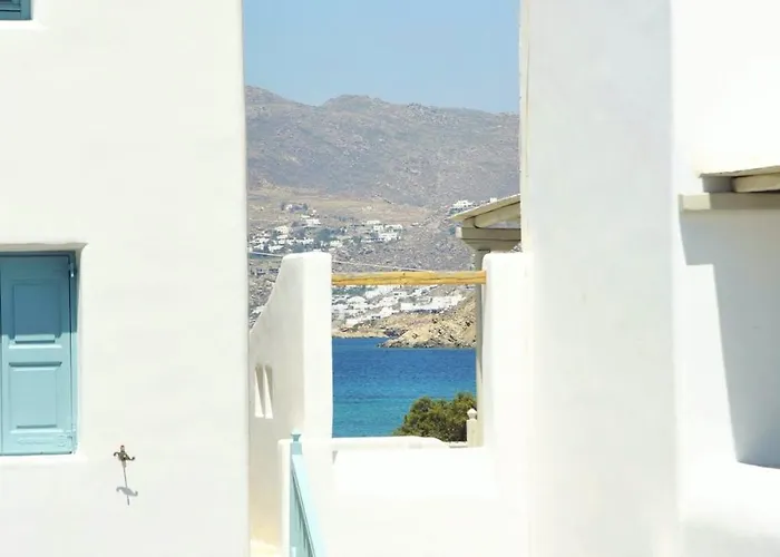 Mykonian Style Pool House 1 W Night Security Guard Appartamento Ornos (Mykonos)