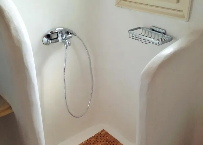 Mykonian Style Pool House 1 W Night Security Guard Apartmán *