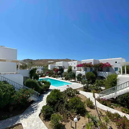 Mykonian Style Pool House 1 W Night Security Guard Apartment Ornos (Mykonos)
