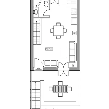 Mykonian Style Pool House 1 W Night Security Guard Apartment