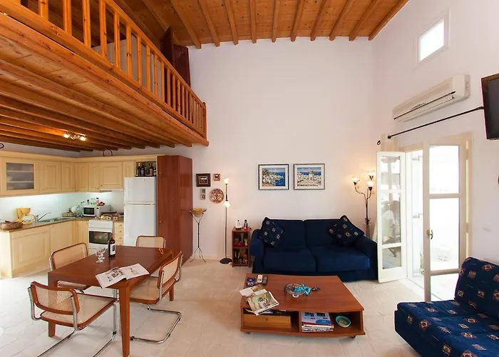 Mykonian Style Pool House 1 W Night Security Guard Apartman