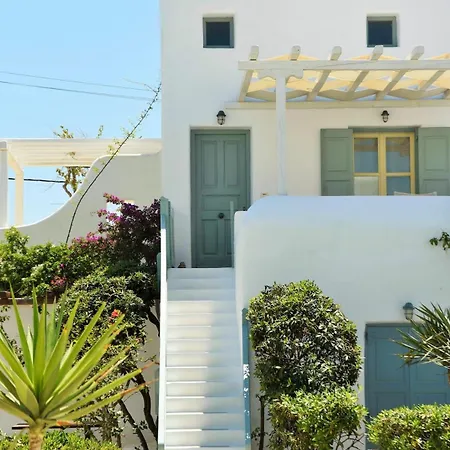 Mykonian Style Pool House 1 W Night Security Guard * 奥诺斯